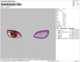 Ninja Eye V4 Embroidery