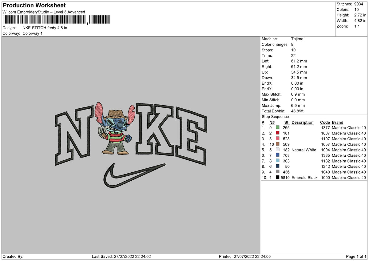 Nike Stitch Fredy