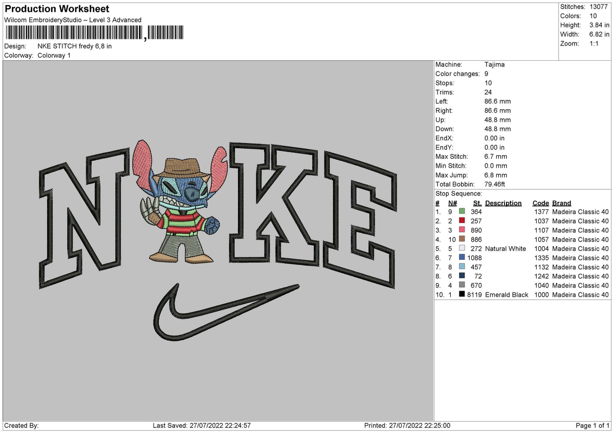 Nike Stitch Fredy