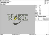 Nike Bee 0102 Embroidery File 6 sizes