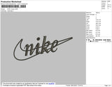 Nike Roman Embroidery