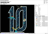 NUMBER10 Embroidery Machine 6 File