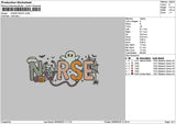 Nursetext 2609 Embroidery File 6 sizes