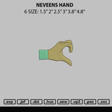 Naveens Hand Embroidery File 6 sizes