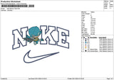 Nike Batman Chibi Embroidery File 6 sizes