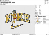 Nike Caroline v4 Embroidery File 6 size