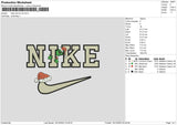Nike Grinch V9 Embroidery File 6 sizes