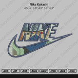 Nike Kakashi Embroidery