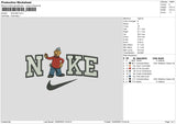 Nike Mat Embroidery File 6 sizes