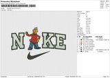 Nike Mat Rood Hard Embroidery