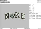 Nike Riders Embroidery File 6 sizes