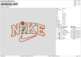 Nike Toad v2 Embroidery File 6 sizes