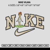 Nike vilma Embroidery File 6 sizes