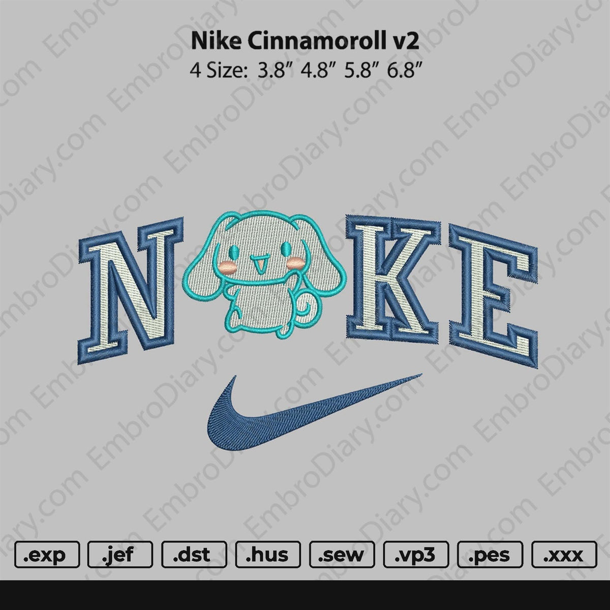Nike Cinnamoroll v2 Embroidery