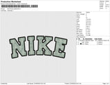 Nike flower pattern