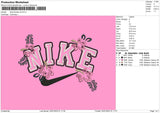 Nike Flowers V6 Embroider File 6 sizes