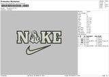Nike Ghost V8 Embroidery File 6 sizes