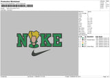 Nike Hocus P Embroidery File 6 sizes