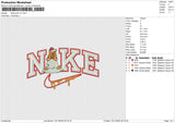 Nike pooh v3 Embroidery