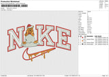 Nike pooh v3 Embroidery