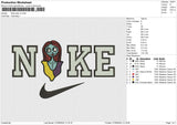 Nike Sally v3 Embroidery File 6 size