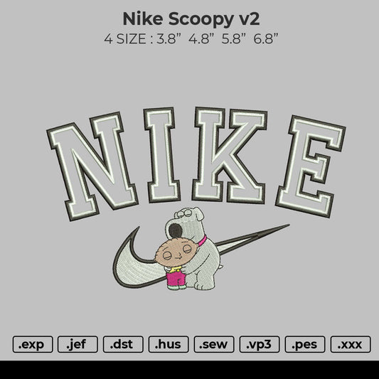 Nike Scoopy v2 Embroidery