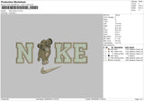 Nike Simba V2 Embroidery File 6 sizes