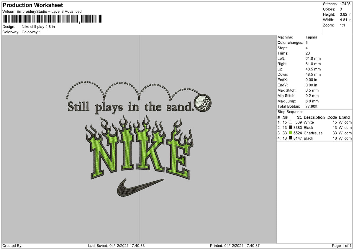 Nike Still Plays