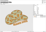 OREGON STATE Embroidery