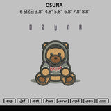 Osuna Embroidery Fil 6 sizes