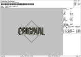 Originaltext V2 Embroidery File 6 sizes