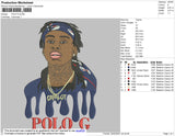 Polo G Embroidery