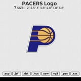 Pacers Logo Embroidery