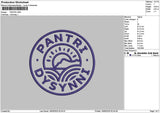 Pantricircle Embroidery File 6 sizes