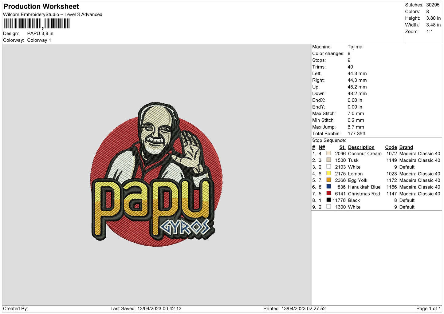 Papu Embroidery