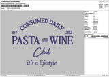 Pasteltext 1312 Embroidery File 6 sizes