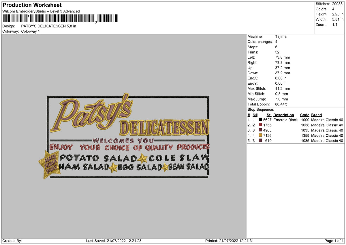 Patsy's Delicatessen