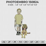 Photoembro 120824 Embroidery File 6 size