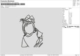 PHOTOLINE 201123A Embroidery File 6 size
