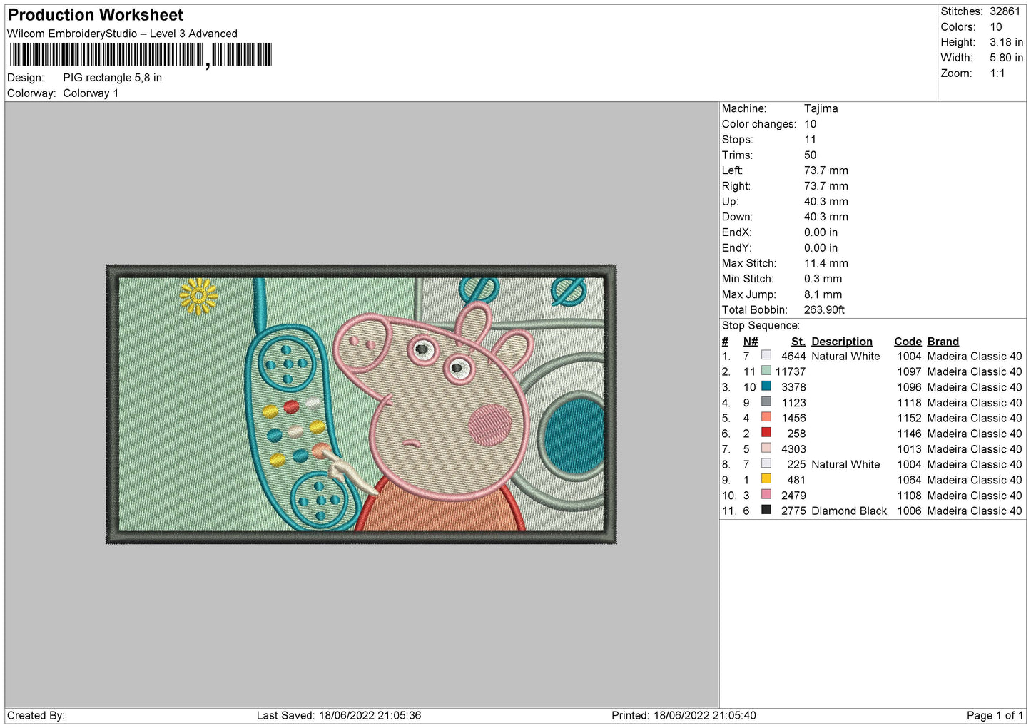 Pig Rectangle