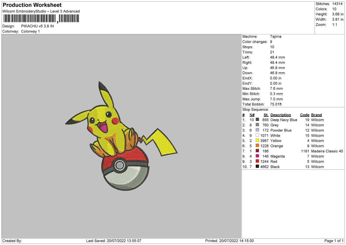 Pikachu V5