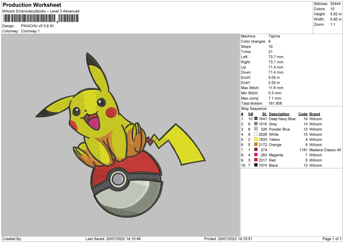 Pikachu V5