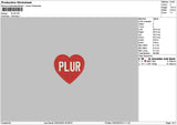 Plurtext Embroidery File 6 sizes