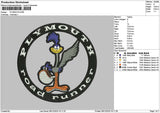 Roadtext Embroidery File 6 sizes