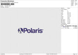 POLARIS Embroidery File 6 size