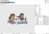 POLLY'S CLEANING Embroidery