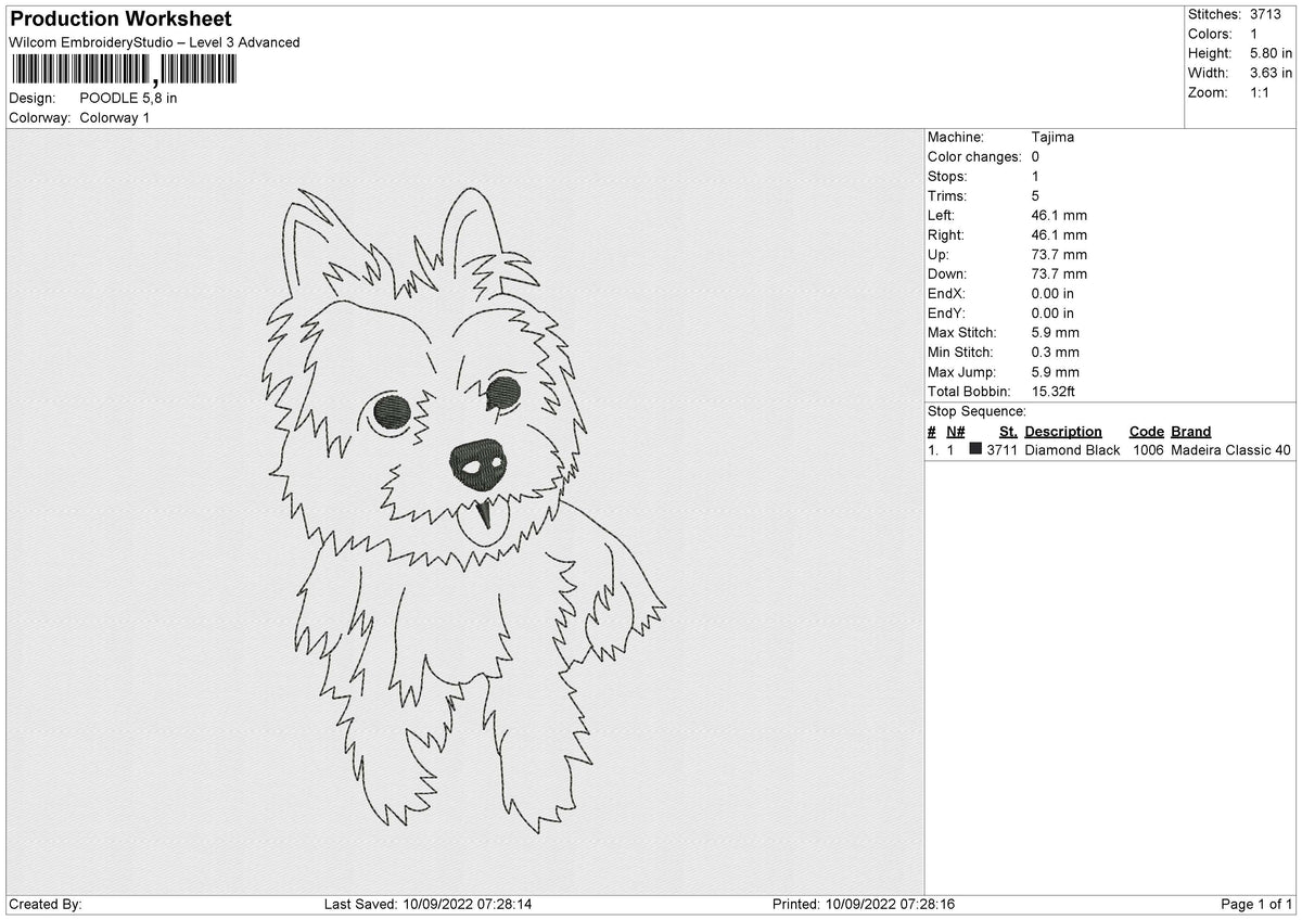 POODLE Embroidery