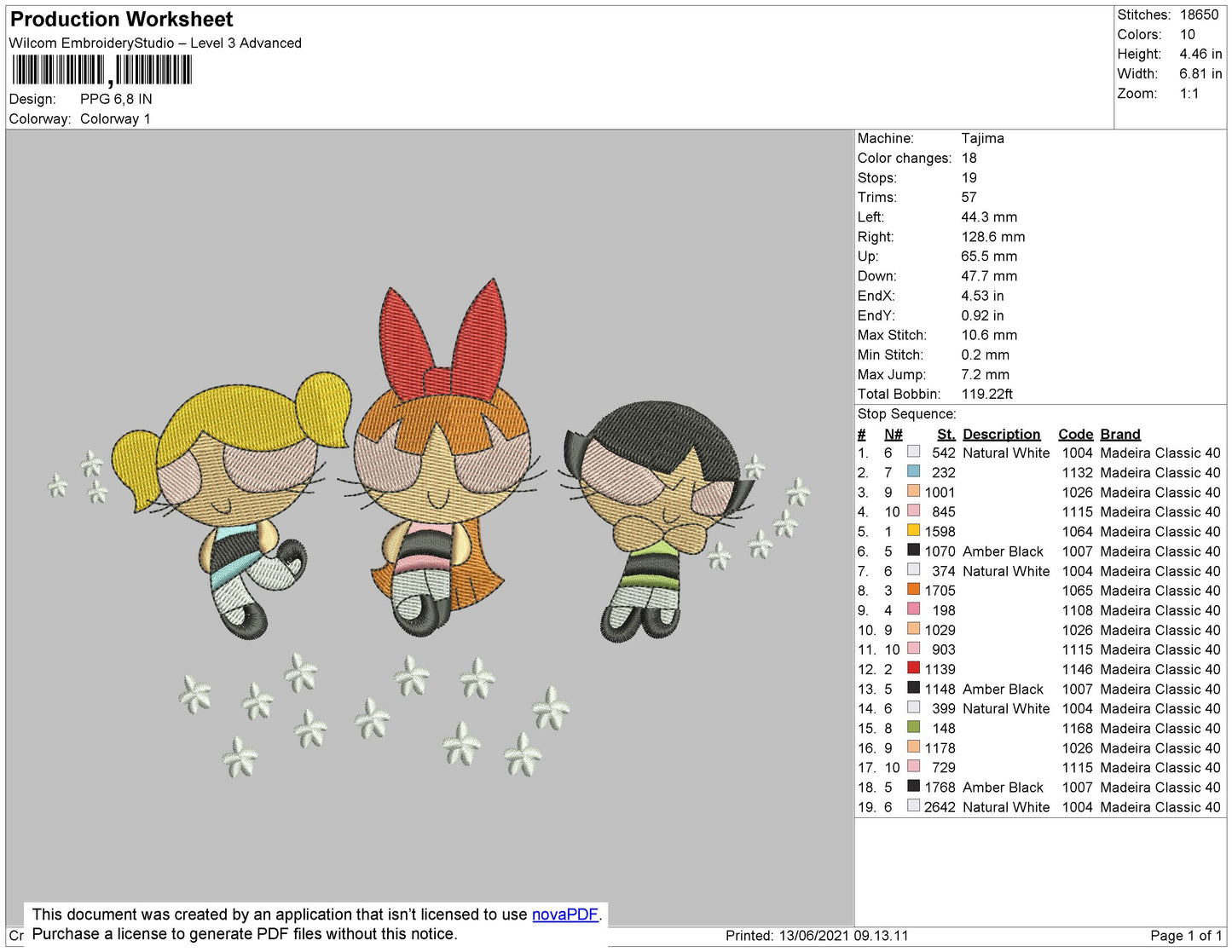 PPG V2 Embroidery