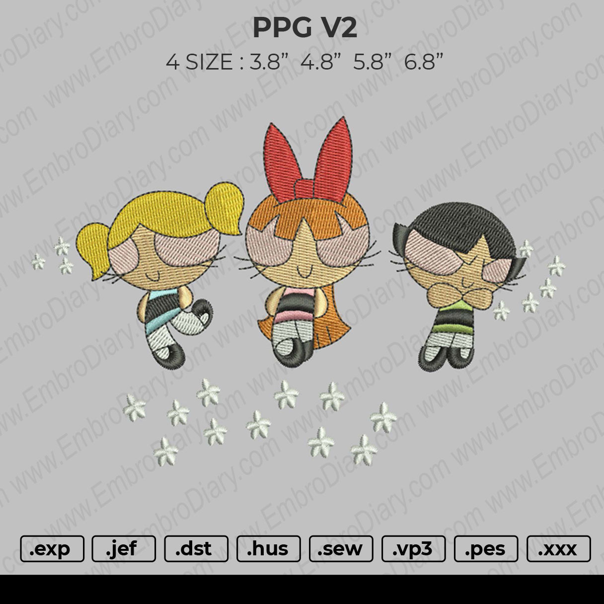 PPG V2 Embroidery