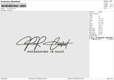 PR Central Embroidery File 6 size
